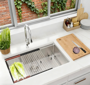 Nhà Sản Xuất Duy Nhất Bồn Rửa Nhà Bếp Thép Không Gỉ Nano Hình Chữ Nhật Sâu Lớn Chậu Nhà Bếp Với Một Lỗ Chậu - Product Image 6