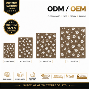 Coperte per Animali Domestici Personalizzate all'Ingrosso, Morbide Coperte in Pile per <span class=keywords><strong>Cani</strong></span> e Gatti con Logo Personalizzato, Ideali come Regalo Promozionale - Product Image 4
