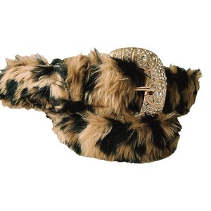 Cinturón de <span class=keywords><strong>piel</strong></span> sintética para hombre <span class=keywords><strong>ancho</strong></span> y elegante de lujo con logotipo personalizado del fabricante para vestido de mujer - Product Image 4