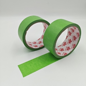 FSant Vert Vraie Pierre Peinture Séparation Des Couleurs Wasabi Bande Couturière Masquage Papier Adhésif pour Voiture Pulvérisation Peinture Mur Extérieur - Product Image 3