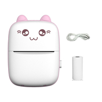 Mini imprimante thermique de poche sans fil pour téléphone portable, photos, étiquettes et autocollants