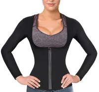 Женский костюм-сауна, тренировочная Неопреновая рубашка для спортивных тренировок, корсет для потери веса, популярный Корректирующий топ для тела