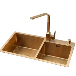 Nuova vendita a caldo Utility <span class=keywords><strong>vasca</strong></span> doppia durevole ciotola Undermount lavello da <span class=keywords><strong>cucina</strong></span> Hotel acciaio inossidabile rettangolare moderno lavello - Product Image 1