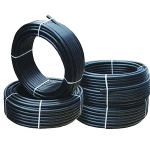 Small Size 1000m Dn 32mm 150 mm PE 100 Pn 16 Poly HDPE Irrigation Pipe For Sale