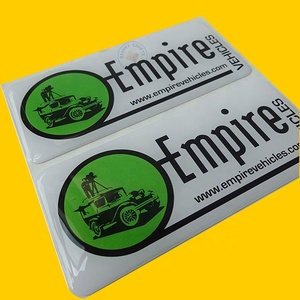 ป้ายสัญลักษณ์ทรงโดมทำจากโพลียูรีเทนเคลือบเงาสติกเกอร์ติดรถยนต์สติกเกอร์ติด3D สัญลักษณ์รถอีพ็อกซี่เรซิ่นแบบโดมสติกเกอร์ชื่อเรือ - Product Image 2