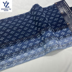 Neues Design Gehäkelter Denimstoff Jacquard-Denimstoff Hersteller aus Foshan - Product Image 5