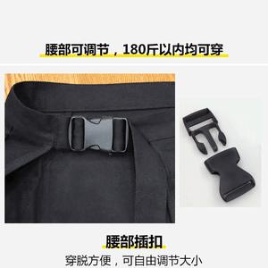 Wholesale Half-Length <b>Leather</b> Waistband <b>Apron</b> with Multiple Pockets Tool Bag Pouch for Work for Tools Gear Storage - Product Image 2