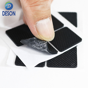 Garniture ronde en caoutchouc de silicone antidérapante et d'absorption des chocs Deson coussinet en caoutchouc de silicone avec adhésif - Product Image 4
