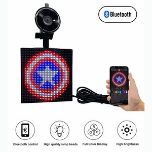 Pantalla LED para Ventana Trasera de Coche, con Efecto Sonido, Luz LED para Expresiones de Coche, Cambio de Palabras desde el Móvil, Conexión Bluetooth - Product Image 6