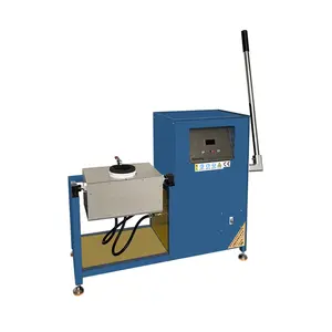 2024 Top Quality Manual Pouring 12kg Gold Melting Induction Furnace Melting Machine With Factory Price