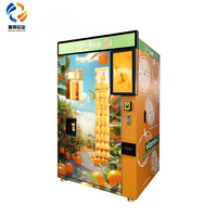 Nouvelle Arrivée Shanghai Miracle Distributeur Automatique de Jus d'Orange Frais Réfrigéré pour Stations de Métro, Centres Commerciaux et Marchés