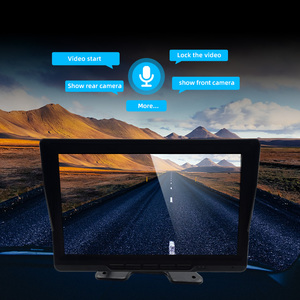 Caméra Enregistreur DVR Voiture WEMAER 10,1 Pouces Étanche IP68 avec Caméra de Recul et Système de Surveillance à Quatre Canaux à Commande Vocale - Product Image 2