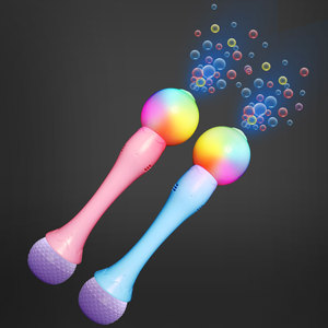 Baguette à bulles LED <span class=keywords><strong>globe</strong></span> 95 ml, tendance TikTok, clignotante RGB, 3 modes, jouet sensoriel pour tout-petits, nouveauté pour anniversaires et fêtes en extérieur - Product Image 1