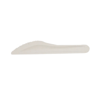 Fourchette jetable personnalisable ensemble de couteau et cuillère fourchette à bagasse écologique couteau et cuillère étanche couverts jetables
