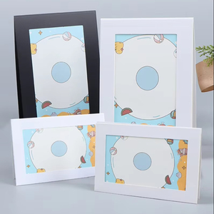 Wholesale OEM Rectangle Cardboard <strong>Photo</strong> <strong>Frame</strong> Folded Art Painting <strong>Photos</strong> <strong>Frame</strong> Family <strong>Friends</strong> Gifts - Product Image 1
