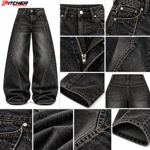 Custom <b>Mens</b> Slim Fit <b>Jeans</b> Stretch Denim Fashion Wear Wholesale Manufacturer Low MOQ - Product Image 6