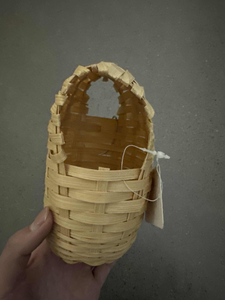 Nid d'oiseau tissé en bambou motif solide <span class=keywords><strong>nichoir</strong></span> <span class=keywords><strong>pour</strong></span> jardinage perroquet Pigeon nid d'animal de compagnie nids d'oiseaux naturels - Product Image 4