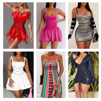 Sheines Bail Sshein Robes pour femmes en gros, styles variés, envois mixtes, vêtements Shein, stock de vêtements en gros