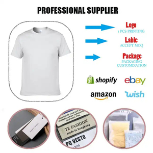 Promoción 120g de secado rápido pequeño cuadrado poliéster sublimación camisas en blanco liso poliéster algodón sensación camiseta para carrera de eventos - Product Image 6