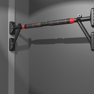 Équipement de <span class=keywords><strong>gymnastique</strong></span> d'intérieur pour la maison, <span class=keywords><strong>barre</strong></span> simple à fixer sur la <span class=keywords><strong>porte</strong></span>, machine à tractions pour enfants, sans perçage, acier Q235, plastique TPR, modèle - Product Image 1