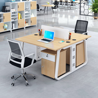 Bureau de direction moderne de style luxueux OEM Premium, mobilier de bureau modulaire E1 MFC, table de direction, bureaux de direction