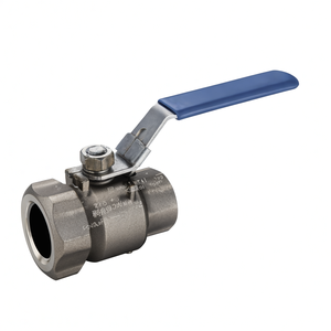 COVNA Robinet à bille 3 pièces économique à serrage par sertissage, acier inoxydable 316, 1000 WOG, pour PVC/Laiton/Acier inoxydable - Product Image 5