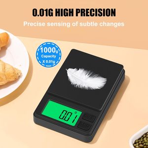 High Quality Digital Pocket <b>Scale</b> for Jewelry 0.01g Accuracy 1kg Capacity Battery Powered <b>Mini</b> Digital Display Weight Measuring - Product Image 2
