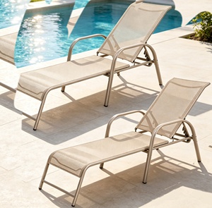 Sedia a Sdraio da Spiaggia, Sedia Pieghevole Promozionale per Esterni, Lettino Prendisole da <span class=keywords><strong>Giardino</strong></span> - Product Image 1