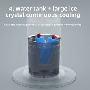 <span class=keywords><strong>Ventilateur</strong></span> tour sans pales à refroidissement par eau avec télécommande, fonctionnement silencieux, oscillation gauche/droite - Product Image 3