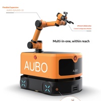 Bras robotique collaboratif AUBO I5, Cobot 6 axes, charge utile 5 kg, manipulateur à enseignement par traînée pour l'assemblage, le soudage, la préhension et l'automatisation de la pose