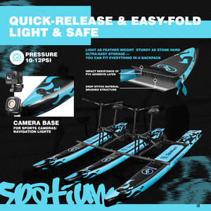 <span class=keywords><strong>Vélo</strong></span> flottant gonflable, pédalier, bateau, nouveau Design Livraison directe Entrepôt de l'UE - Product Image 5