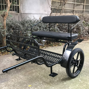 Carroza Ligera de Dos Ruedas para Caballos y Ponis 2024, Carro de Caballo y Pony en Stock de Almacén en Oferta - Product Image 3