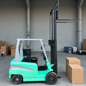 Pengiriman Gratis Troli Baterai Lithium 2 Ton Pengangkat Lithium Murah 1.5 Ton Forklift Mini Elektrik Dengan Penjepit - Product Image 3