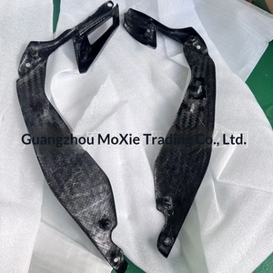 Panneau latéral de réservoir de carburant MXMOTOGP <span class=keywords><strong>Kawasaki</strong></span> Z1000 2014+ en fibre de carbone sèche 3K avec revêtement en poudre, garantie 1 an, accessoires pour <span class=keywords><strong>moto</strong></span> - Product Image 2