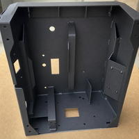 Boîtier en tôle sur mesure en acier inoxydable, découpe laser, pliage, soudage robotisé, peinture par pulvérisation, coque d'enceinte