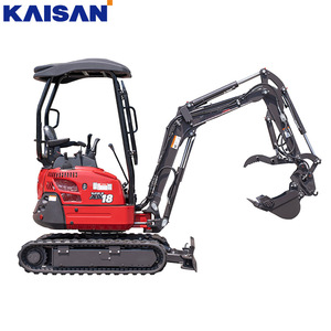 Miniexcavadora Hidráulica KAISAN de 1.8 Toneladas con Motor EPA, 1 Año de Garantía, Componentes Principales Incluidos - Product Image 1