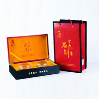 Coffret cadeau de luxe Huoshan Dendrobium |   Tiges séchées de haute qualité dans un élégant coffret en bois pour la santé et les cadeaux