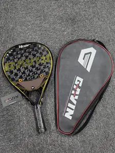 2024 GAVIN New 18k Padel Racquet Diamond Shape Paddel Tennis Racket With Cover Bag