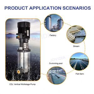 High Pressure CDL/CDLF Stainless Steel Multistage Water <b>Pump</b> 2.2kW 3HP 380V/220V Large Flow Commercial Use - Product Image 3