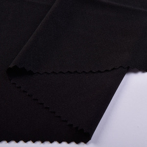 Usine personnalisée couleur tricot <span class=keywords><strong>noir</strong></span> 150gsm 100% polyester 150d <span class=keywords><strong>tissu</strong></span> jersey simple pour t-shirt - Product Image 3