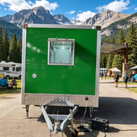 Camionnette multifonctionnelle certifiée DOT en tôle galvanisée, bar mobile, remorque à bar, camion de crème glacée pour la restauration rapide