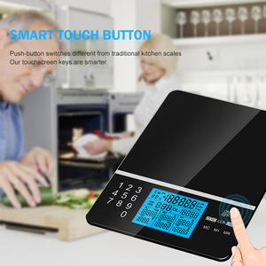 Balance de cuisine numérique à affichage LCD, 5 kg, pour la maison, avec calculateur nutritionnel, vente chaude - Product Image 2