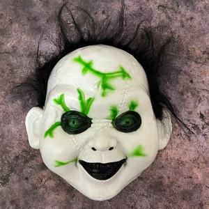 Máscara de Joker de Resurrección, Máscara de <span class=keywords><strong>Halloween</strong></span> con Pelo Amarillo, Divertida para Cosplay, Fiestas, Terror, Gritos, Accesorio de Plástico Ecológico - Product Image 3