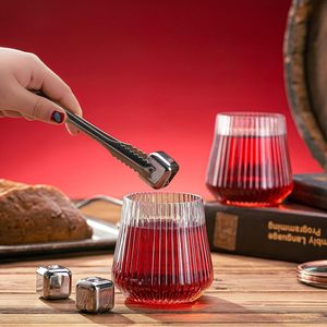 Elegante 12 onzas claro Origami Ripple irrompible PET plástico vino whisky vasos desechables diseño moderno para fiestas - Product Image 5