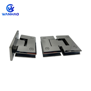 Hiện Đại 90 Độ Thép Không Gỉ 304 Bản Lề Vòi Hoa Sen Khung Dày Tường Để Kính Màn Hình Kẹp 4Mm Cho Phòng Tắm Sử Dụng - Product Image 5