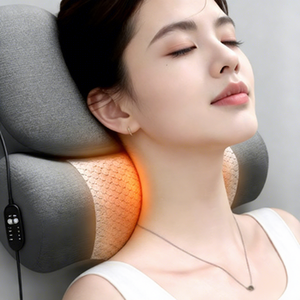 Massaggiatore per il Collo con Calore per Alleviare il Dolore, Cuscino Cervicale Portatile in Memory Foam per Comfort del Collo <span class=keywords><strong>e</strong></span> delle Spalle - Product Image 5