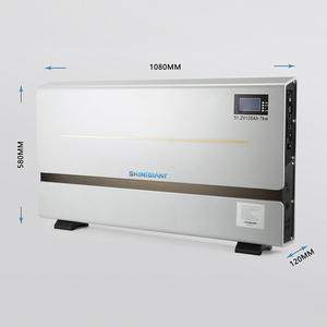 Sistema de Kit Solar Doméstico Ultrafino BYD de 6.6kWh, Batería de Almacenamiento de 51.2V 130Ah Montada en Pared, BMS Inteligente, Híbrido AC Split CAN - Product Image 3