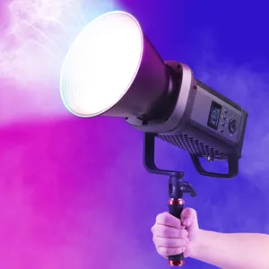 TOLIFO STUDIO PHOTOGRAPHY SK-200DRGB 2700-6500K RGB COB 235W HANDHELD-USE LED VIDEO LIGHT FOR CONTENT CREATOR OUTDOOR-SHOOT