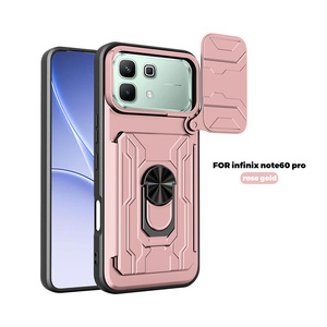 Étui de protection pour téléphone Infinix <span class=keywords><strong>Note</strong></span> 60 Ultra avec fenêtre coulissante, support magnétique pour voiture et protection d'objectif, par Lichicase - Product Image 3