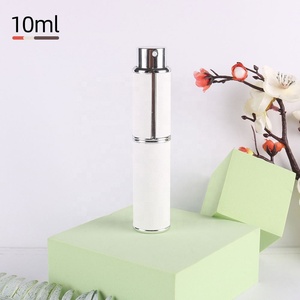 Hot Sale Empty Aluminum Glass Luxury <b>Mini</b> Leather Travel Bottom Directly Filled 10ml Atomizer <b>Perfume</b> Bottle - Product Image 3